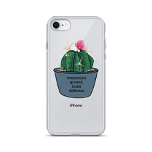 Load image into Gallery viewer, Everyone’s Growth Looks Different Succulent iPhone Case