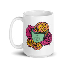 Load image into Gallery viewer, Six F*cking Feet Face Mask Floral Mug
