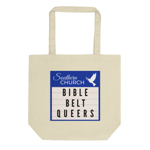 Load image into Gallery viewer, Bible Belt Queers Church Marquee Eco Tote Bag
