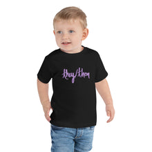 Load image into Gallery viewer, They/Them Toddler Short Sleeve Tee