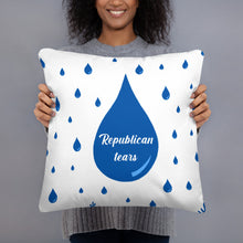 Load image into Gallery viewer, Republican Tears Pillow