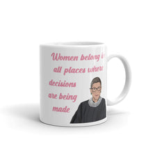 Load image into Gallery viewer, RBG Ruth Bader Ginsburg Quote Mug