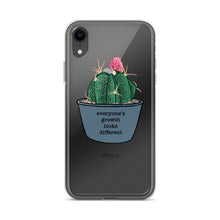 Load image into Gallery viewer, Everyone’s Growth Looks Different Succulent iPhone Case