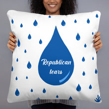 Load image into Gallery viewer, Republican Tears Pillow