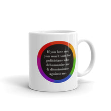 Load image into Gallery viewer, If You Love Me You Vote Like It Mug