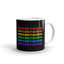 Load image into Gallery viewer, Bible Belt Queers Rainbow Mug
