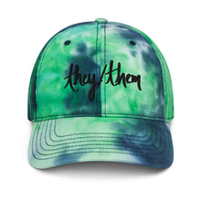 Load image into Gallery viewer, They Them Tie Dye Hat