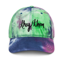 Load image into Gallery viewer, They Them Tie Dye Hat