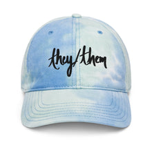 Load image into Gallery viewer, They Them Tie Dye Hat