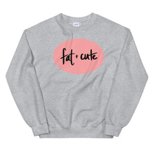 Load image into Gallery viewer, Fat & Cute Unisex Sweatshirt