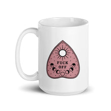 Load image into Gallery viewer, Fuck Off Ouija Planchette Mug