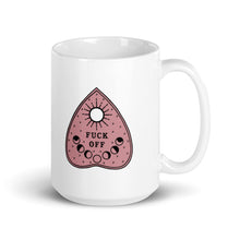 Load image into Gallery viewer, Fuck Off Ouija Planchette Mug