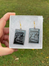 Load image into Gallery viewer, Blue / Purple Goosebumps Earrings
