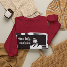 Load image into Gallery viewer, Your Body My Choice Unisex Crewneck Sweatshirt
