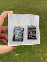 Load image into Gallery viewer, Blue / Purple Goosebumps Earrings
