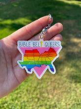 Load image into Gallery viewer, Bible Belt Queers Keychain
