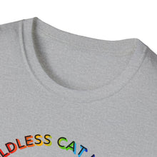 Load image into Gallery viewer, Childless Cat Ladies Against Fascism Unisex T-Shirt
