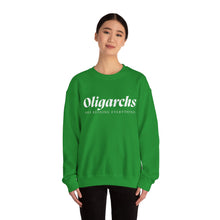 Load image into Gallery viewer, Oligarchs are Ruining Everything Unisex Crewneck Sweatshirt

