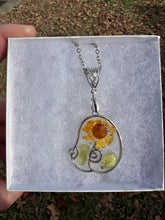 Load image into Gallery viewer, Yellow &amp; Green Floral Boob Necklace
