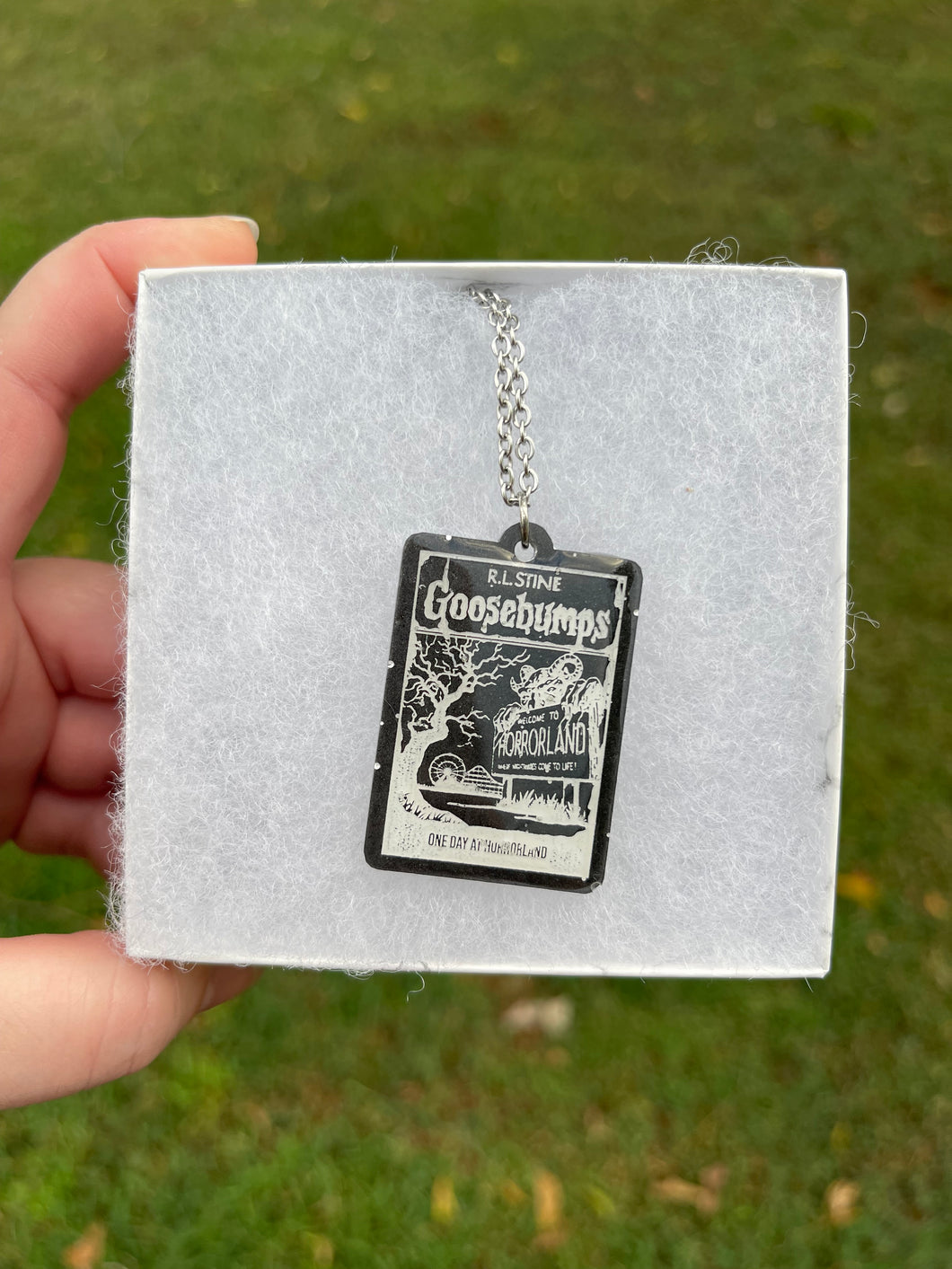 Black Goosebumps Necklace