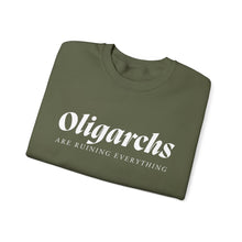 Load image into Gallery viewer, Oligarchs are Ruining Everything Unisex Crewneck Sweatshirt
