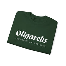 Load image into Gallery viewer, Oligarchs are Ruining Everything Unisex Crewneck Sweatshirt
