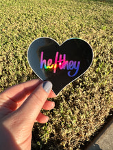 Load image into Gallery viewer, He / They Holographic Sticker
