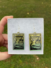 Load image into Gallery viewer, Green Goosebumps Earrings
