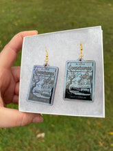Load image into Gallery viewer, Blue / Purple Goosebumps Earrings
