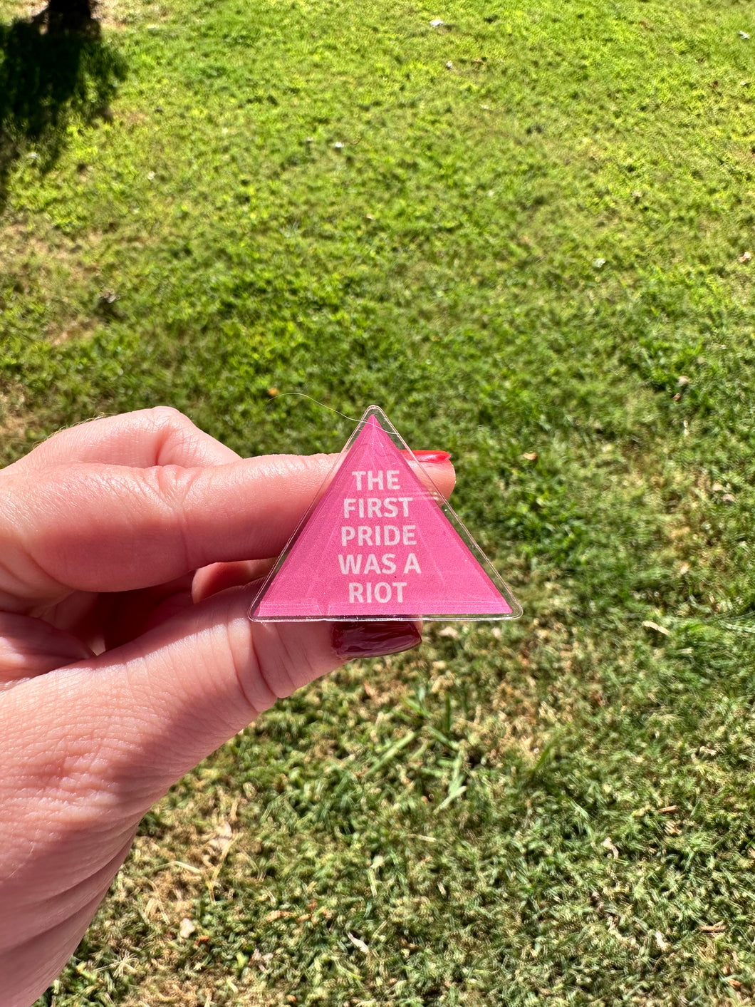 The First Pride Was A Riot Pin