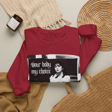 Load image into Gallery viewer, Your Body My Choice Unisex Crewneck Sweatshirt
