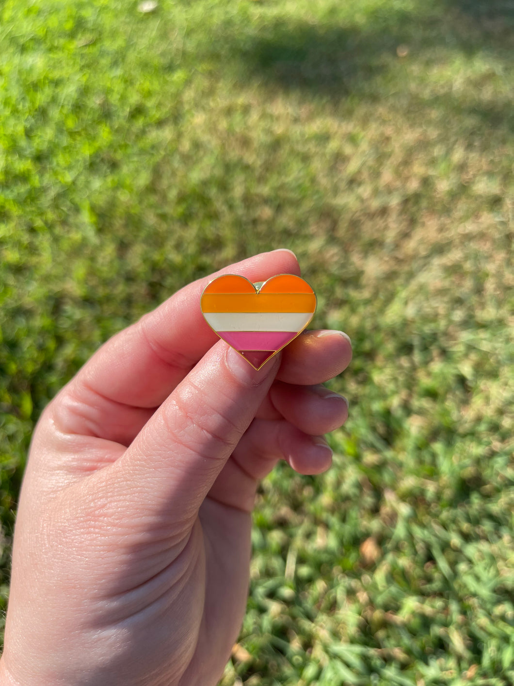 Lesbian Pride Pin