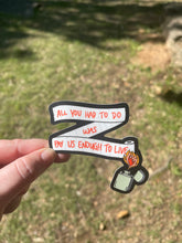 Load image into Gallery viewer, Pay Us Enough to Live Sticker
