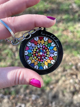 Load image into Gallery viewer, Love is a Kaleidoscope Chappell Roan Keychain
