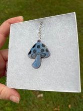Load image into Gallery viewer, Blue Mushroom Necklace
