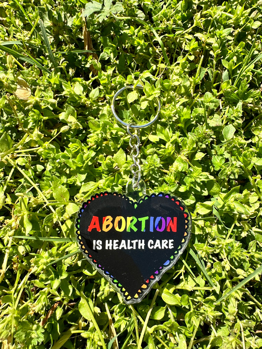 Abortion is Health Care Keychain