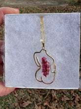 Load image into Gallery viewer, Pink Floral Body Necklace
