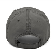 Load image into Gallery viewer, Embroidered Bible Belt Queers Distressed Dad Hat
