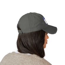 Load image into Gallery viewer, Embroidered Bible Belt Queers Distressed Dad Hat
