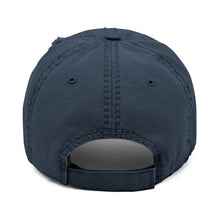Load image into Gallery viewer, Embroidered Bible Belt Queers Distressed Dad Hat
