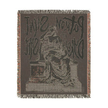 Load image into Gallery viewer, Sappho Patron Saint Woven Blanket

