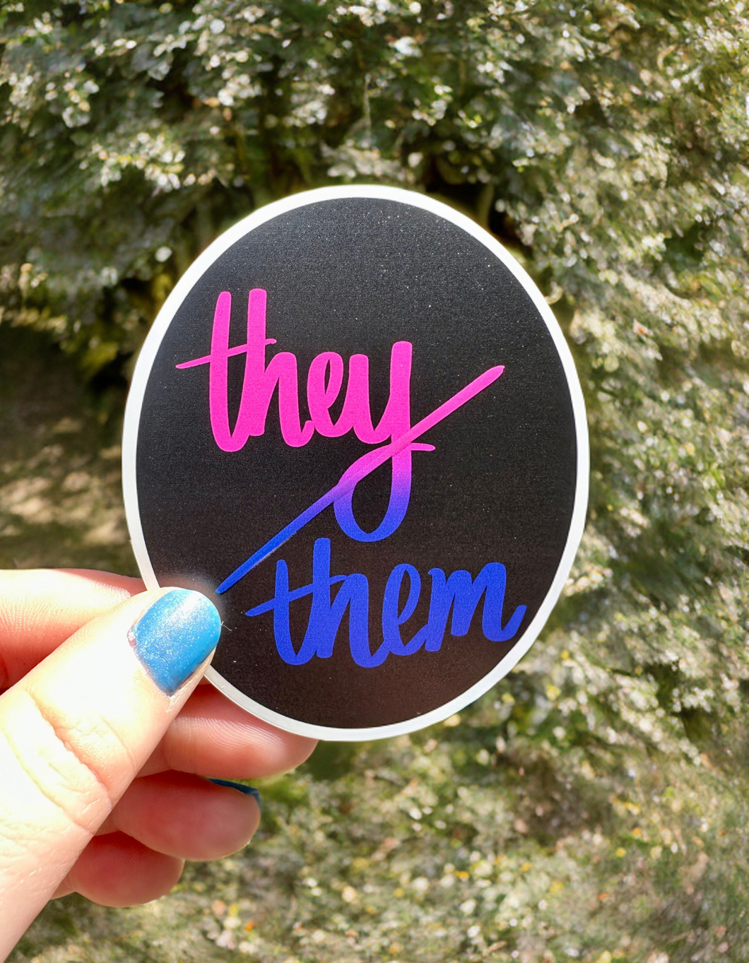 They / Them Sticker