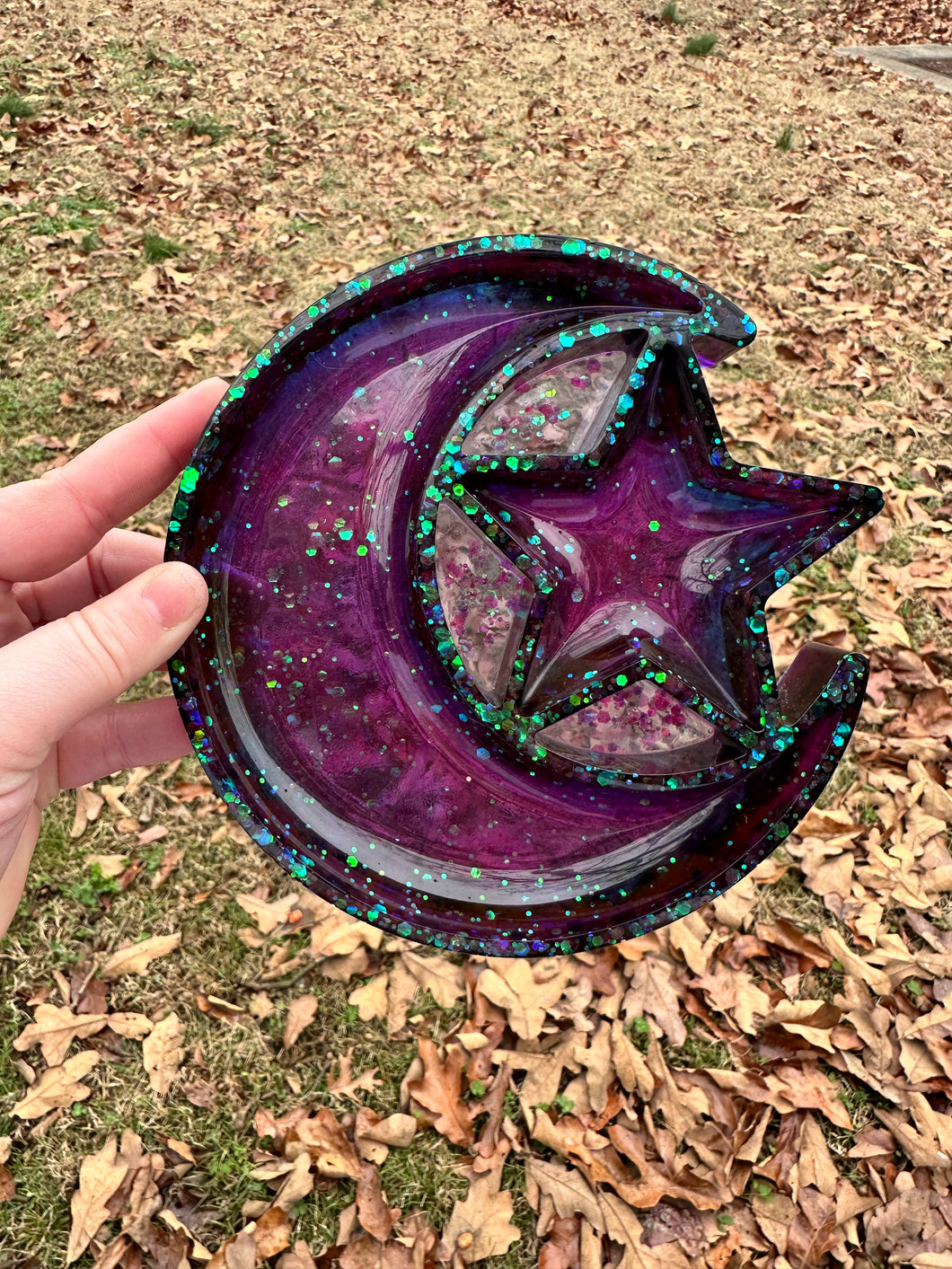Crescent Moon & Star Catch-All Tray