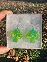 Load image into Gallery viewer, Green Mushroom Necklace
