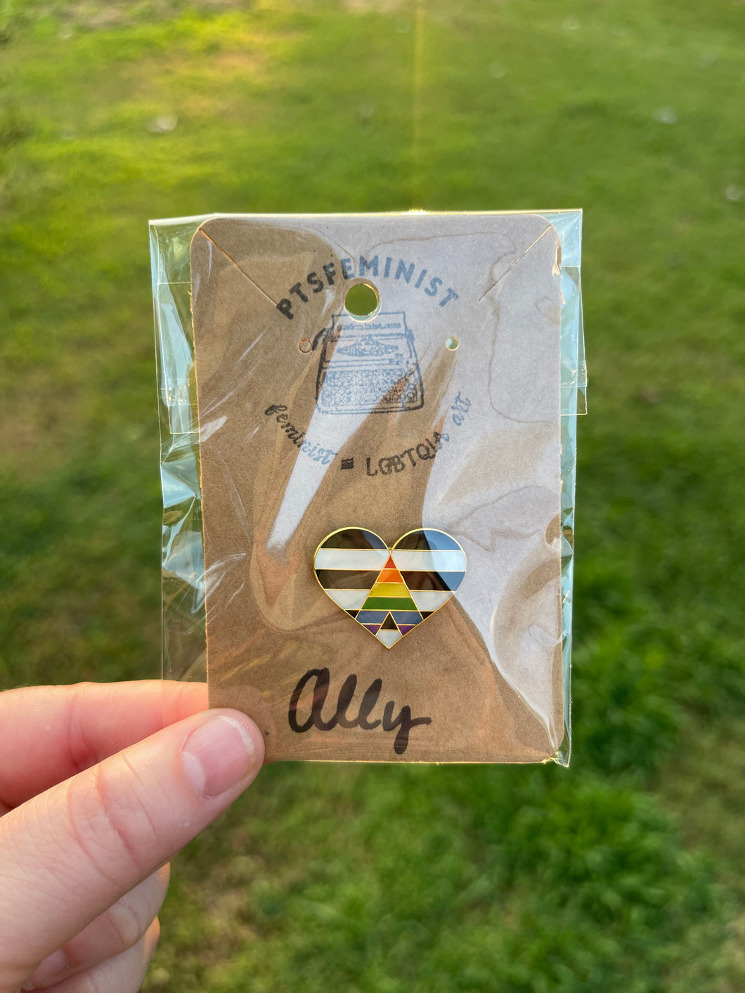 Ally Pride Pin