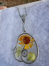 Load image into Gallery viewer, Yellow &amp; Green Floral Boob Necklace
