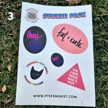 Load image into Gallery viewer, PTSFeminist Sticker Sheets
