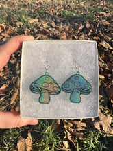Load image into Gallery viewer, Color Changing Mushroom Earrings
