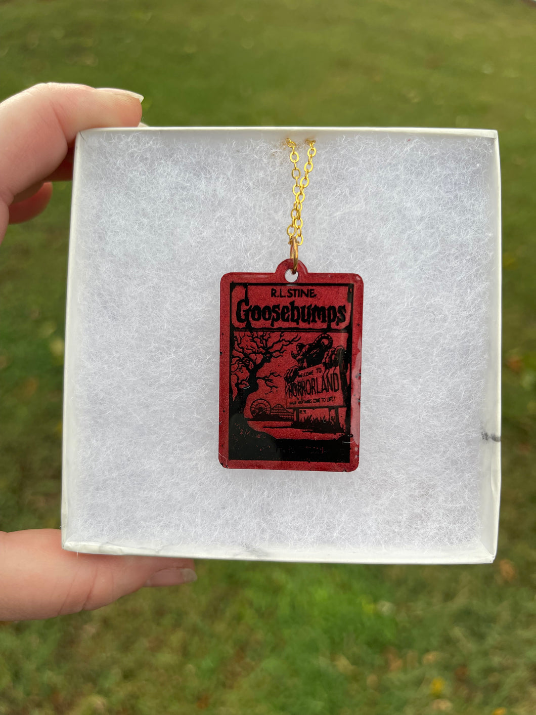 Red Goosebumps Necklace