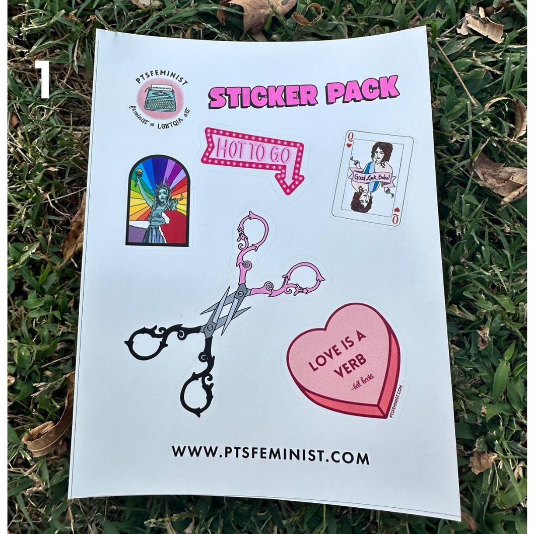 PTSFeminist Sticker Sheets